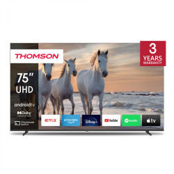 Thomson 75UA5S13 Televisor 190,5 cm (75 ) 4K Ultra HD Smart TV Wifi Negro