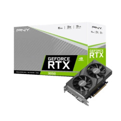 TARJETA DE VIDEO PNY NVIDIA RTX3050 6GB VERTO DUAL GDRR6 PCIE 4.0