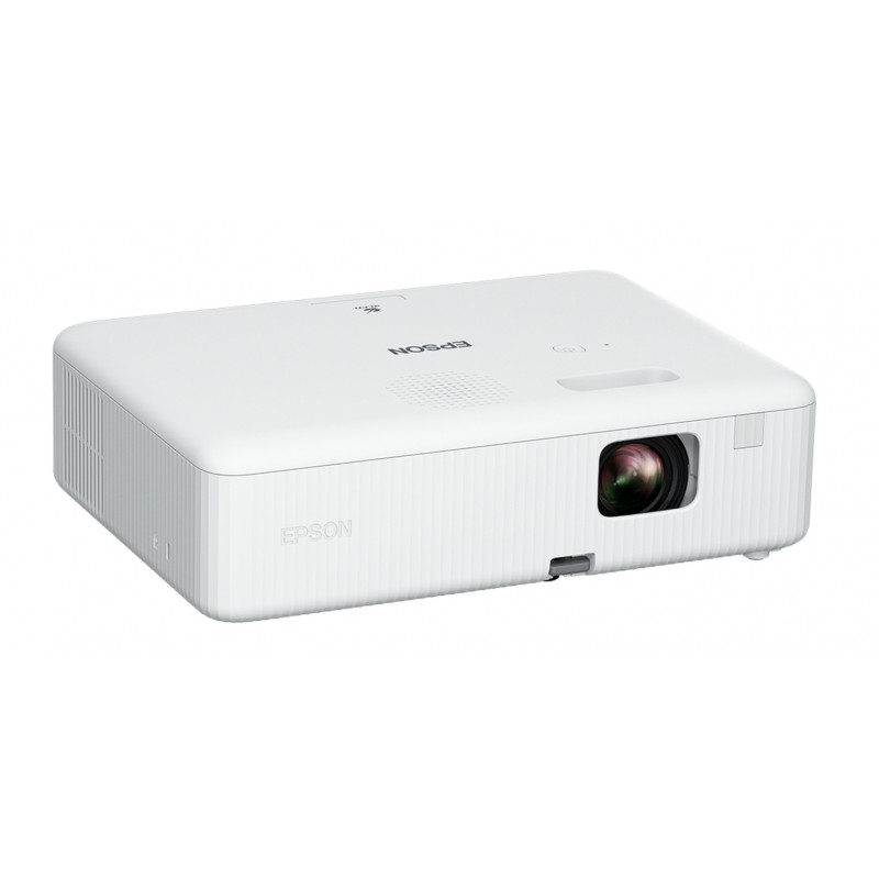 Epson CO-W01 videoproyector 3000 lúmenes ANSI 3LCD WXGA (1200x800) Negro, Blanco