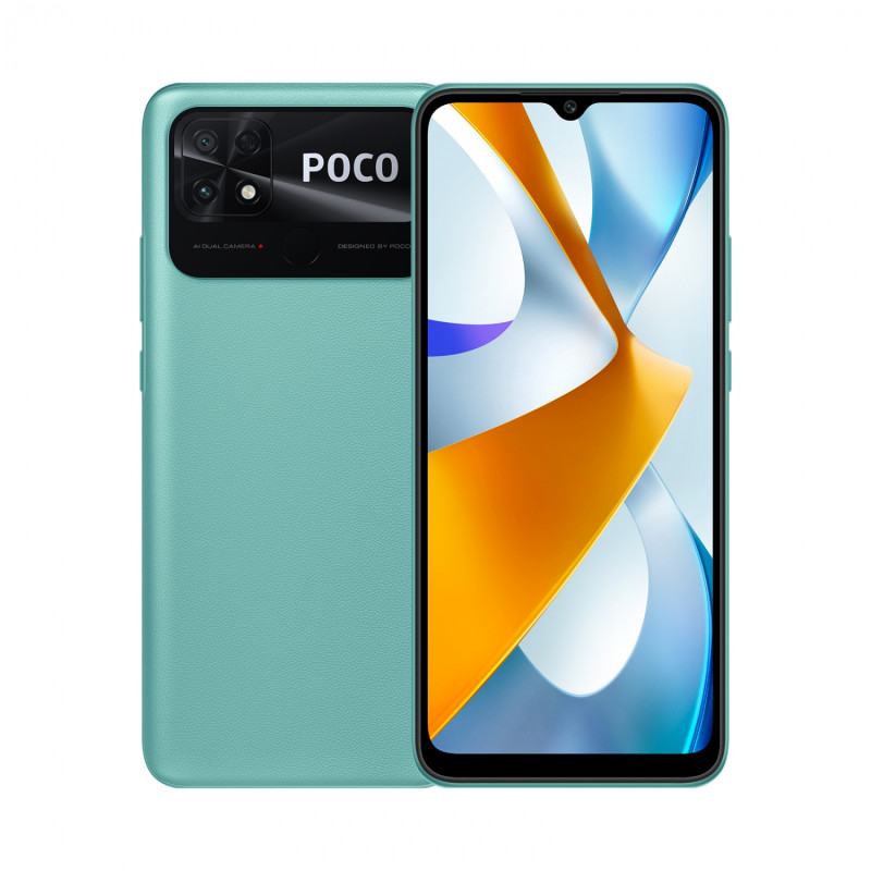 Xiaomi Poco C40 17 cm (6.71 ) SIM doble Android 11 4G USB Tipo C 4 GB 64 GB 6000 mAh Verde