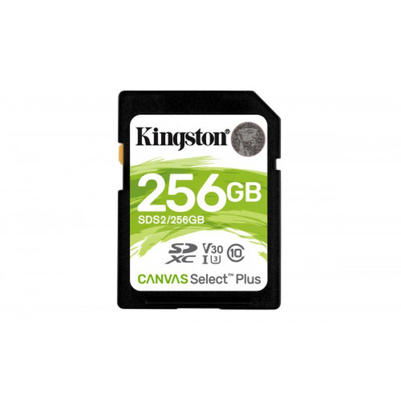 KINGSTON SD SDXC CANVAS SELECT PLUS 256 GB SDS2-256GB CL10
