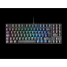 MARS GAMING TECLADO MECANICO COMPACTO TKL MKREVOPROBRES NEGRO SWITCH OUTEMU PRO BROWN CHIPSET VISION