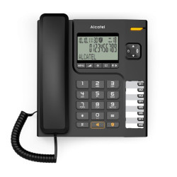 ALCATEL TELEFONO CON CABLE T78 NEGRO