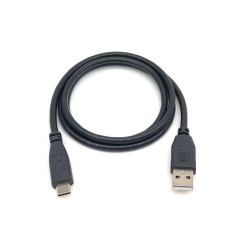 EQUIP CABLE 2.0 USB-A MACHO USB-C MACHO 2M TRANSFERENCIA 480MBPS COLOR NEGRO
