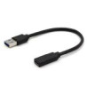 GEMBIRD CABLE ADAPTADOR USB 3.1 AM A USB-C NEGRO 10CM