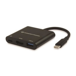 CONCEPTRONIC ADAPTADOR USB-C MACHO A HDMI HEMBRA 0.15CM PUERTO USB-C Y USB A 3.0