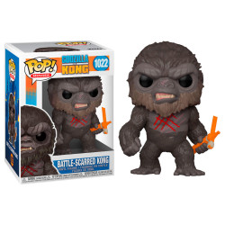 Figura Funko Pop Godzilla Vs Kong Battle Scarred Kong