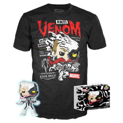 Set Figura Pop & Tee Marvel Anti-Venom