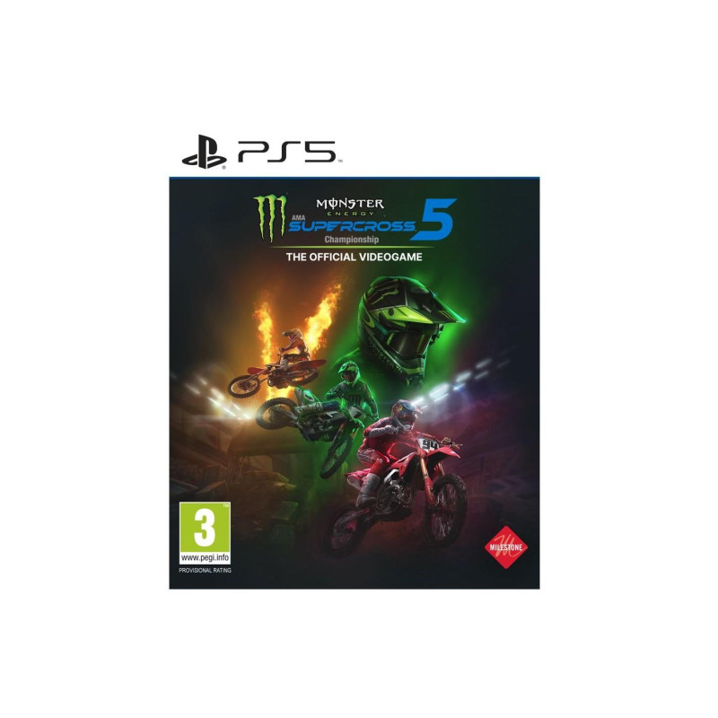 Monster Energy Supercross - The Official Videogame 5 Ps5