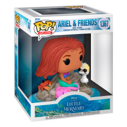 Figura Pop Deluxe Disney La Sirenita Ariel & Friends