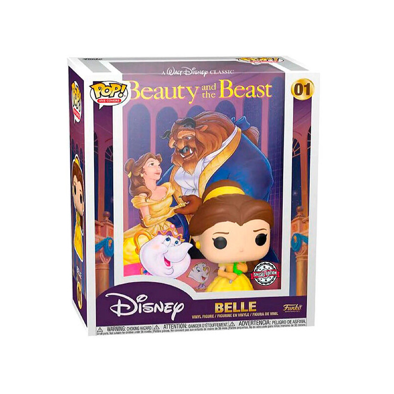 Figura POP Disney La Bella y la Bestia Belle Exclusive