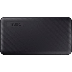 POWERBANK TRUST PRIMO SLIM 10000MAH 2A USB + USB-C + MICRO-USB ECO BLACK