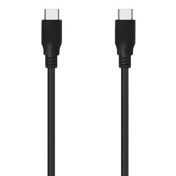 AISENS CABLE USB-C 3.2 A USB-C 1.5M/ NEGRO