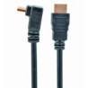 GEMBIRD CABLE HDMI M/M 1.8M ALTA VELOCIDAD CON CONECTOR 90º