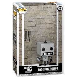 Figura POP Art Cover Brandalised Tagging Robot