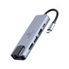 GEMBIRD ADAPTADOR USB-C A 5 EN 1 Hub + HDMI + PD + LAN