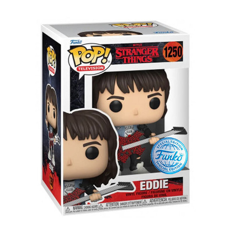 Figura POP Stranger Things Eddie Exclusive