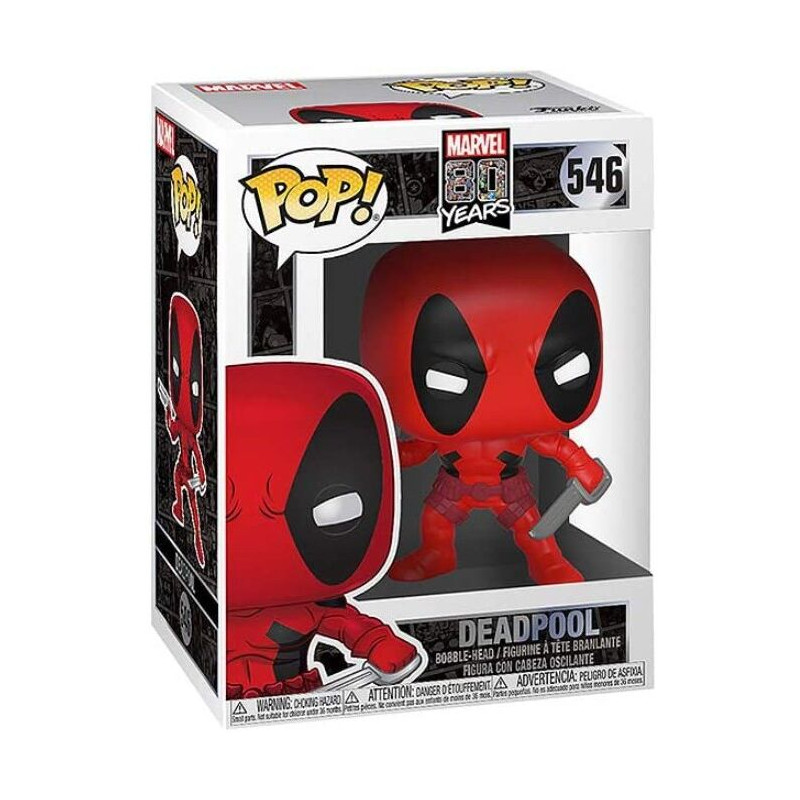 Figura POP Marvel 80th First Appearance Deadpool