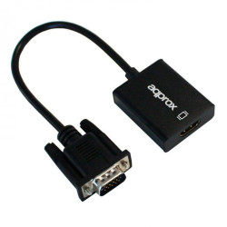 APPROX ADAPTADOR VGA A HDMI...