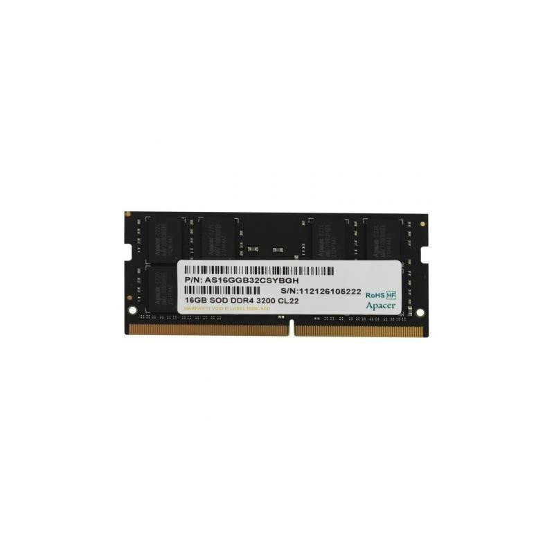 MEMORIA RAM 16GB APACER DDR4 3200MHZ