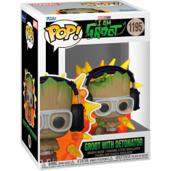 Figura POP Marvel I am Groot - Groot with Detonator