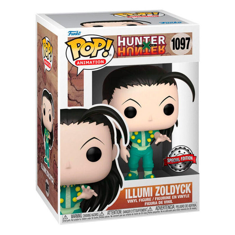 Figura Pop Hunter X Hunter Illumi Zoldyck Exclusive