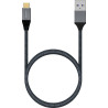 AISENS CABLE USB A USB-C 3.1 / 1M/ GRIS