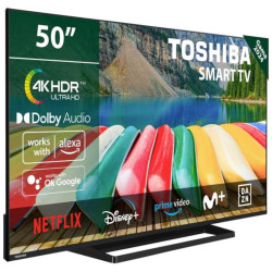 TELEVISOR LED TOSHIBA 50 UHD 4K SMART TV HOTEL VIDAA WIFI DOLBY VISION