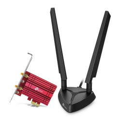 WIRELESS REPEATER TP-LINK AXE5400 WIFI 6E TRI-BAND MESH PACK 2 DECO XE75