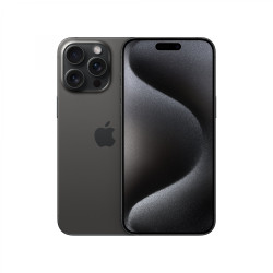 Apple iPhone 15 Pro Max 17 cm (6.7 ) SIM doble iOS 17 5G USB Tipo C 1 TB Titanio, Negro