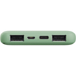 POWERBANK TRUST PRIMO SLIM 10000MAH X2 USB-A + USB-C + MICRO-USB ECO GREEN