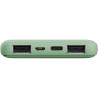 POWERBANK TRUST PRIMO SLIM 10000MAH X2 USB-A + USB-C + MICRO-USB ECO GREEN